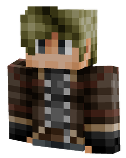 Black skin: bust render