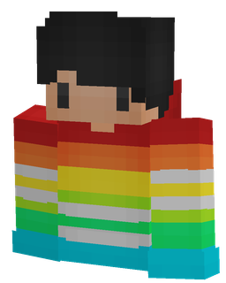 Black skin: bust render