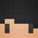 Black skin: face render