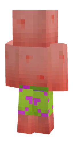Classic skin: body, back render