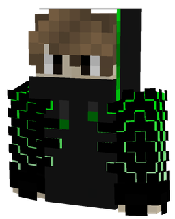 Black skin: bust render