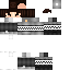 Black skin: raw texture render