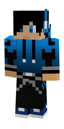 Black skin: body, front render