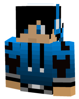 Black skin: bust render
