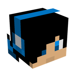 Black skin: head render