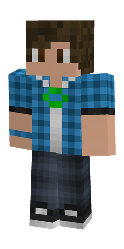 Black skin: body, front render
