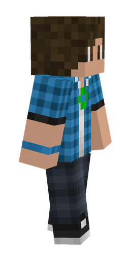 Black skin: body, right side render