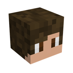 Black skin: head render