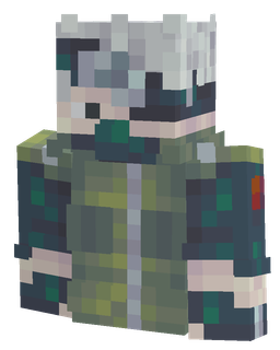 Blue skin: bust render