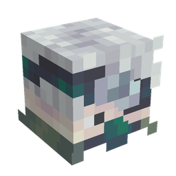 Blue skin: head render