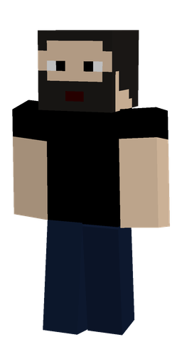 Black skin: body, front render
