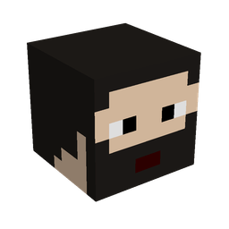 Black skin: head render