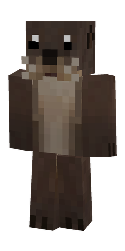 Brown skin: body, front render