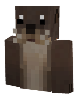 Brown skin: bust render