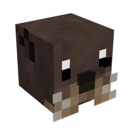 Brown skin: head render