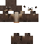 Brown skin: raw texture render