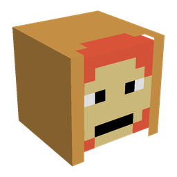 Orange skin: head render