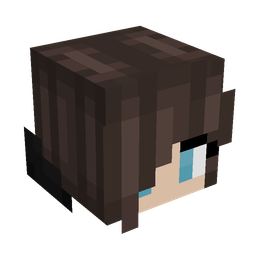 Black skin: head render