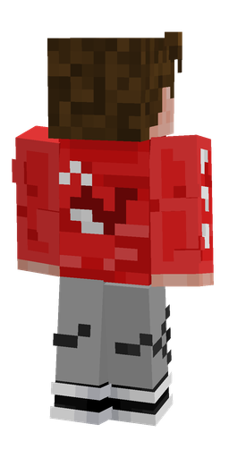 Brown skin: body, back render