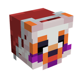 Pink skin: head render
