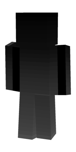 Black skin: body, back render