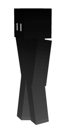 Black skin: body, left side render
