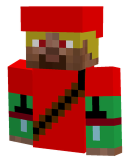 Blue skin: bust render