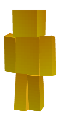 Brown skin: body, back render