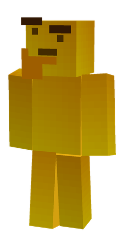Brown skin: body, front render