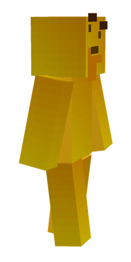 Brown skin: body, right side render