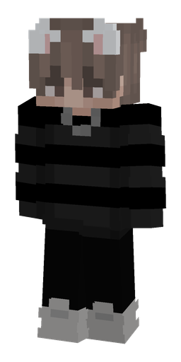 Black skin: body, front render