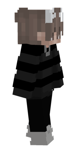 Black skin: body, right side render