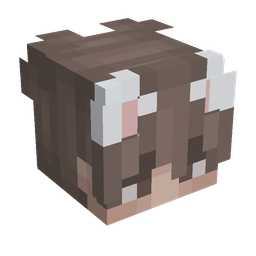 Black skin: head render