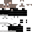 Black skin: raw texture render