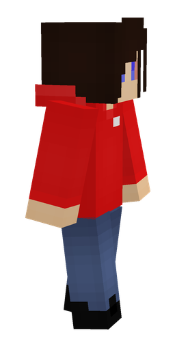 Black skin: body, right side render