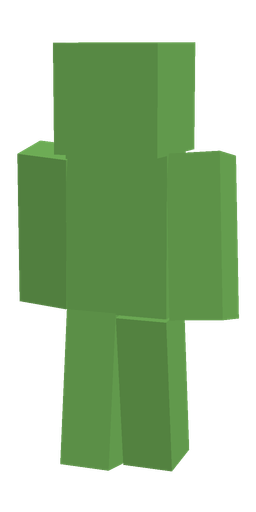 Classic skin: body, back render