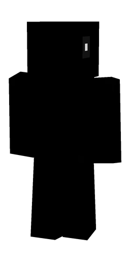 Black skin: body, back render