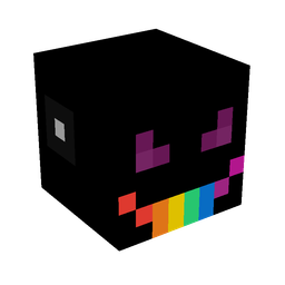 Black skin: head render