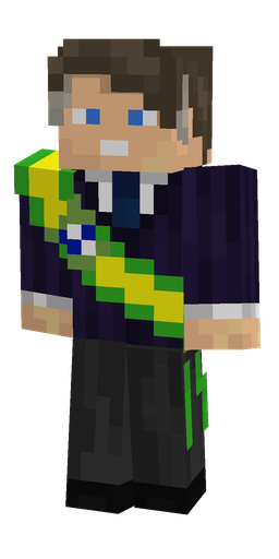 Black skin: body, front render