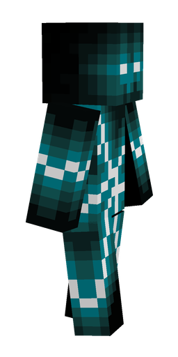 Black skin: body, right side render