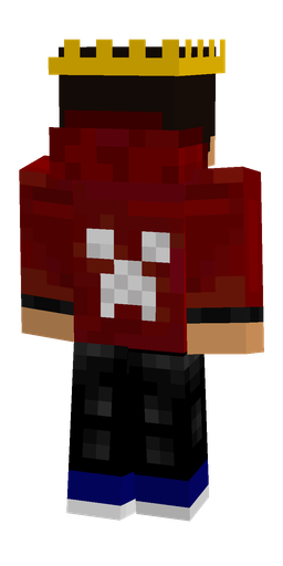 Black skin: body, back render
