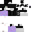 Black skin: raw texture render