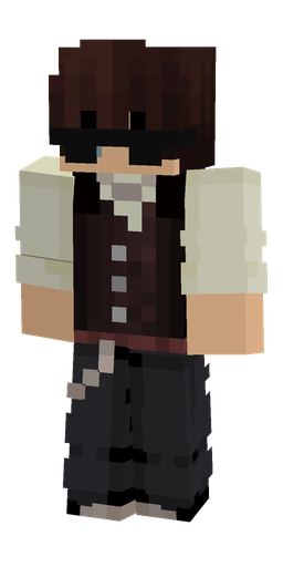 Black skin: body, front render