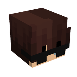 Black skin: head render