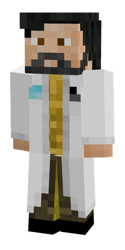 Black skin: body, front render
