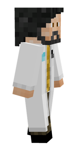 Black skin: body, right side render