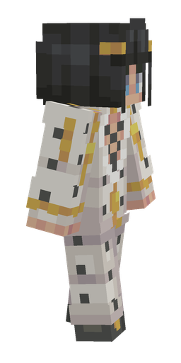 Black skin: body, right side render