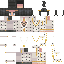 Black skin: raw texture render