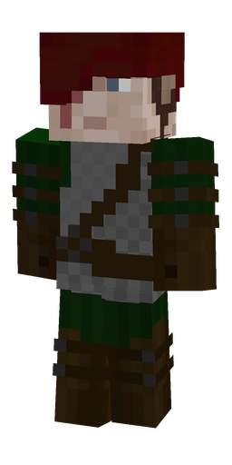 Black skin: body, front render