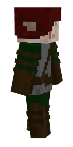 Black skin: body, right side render